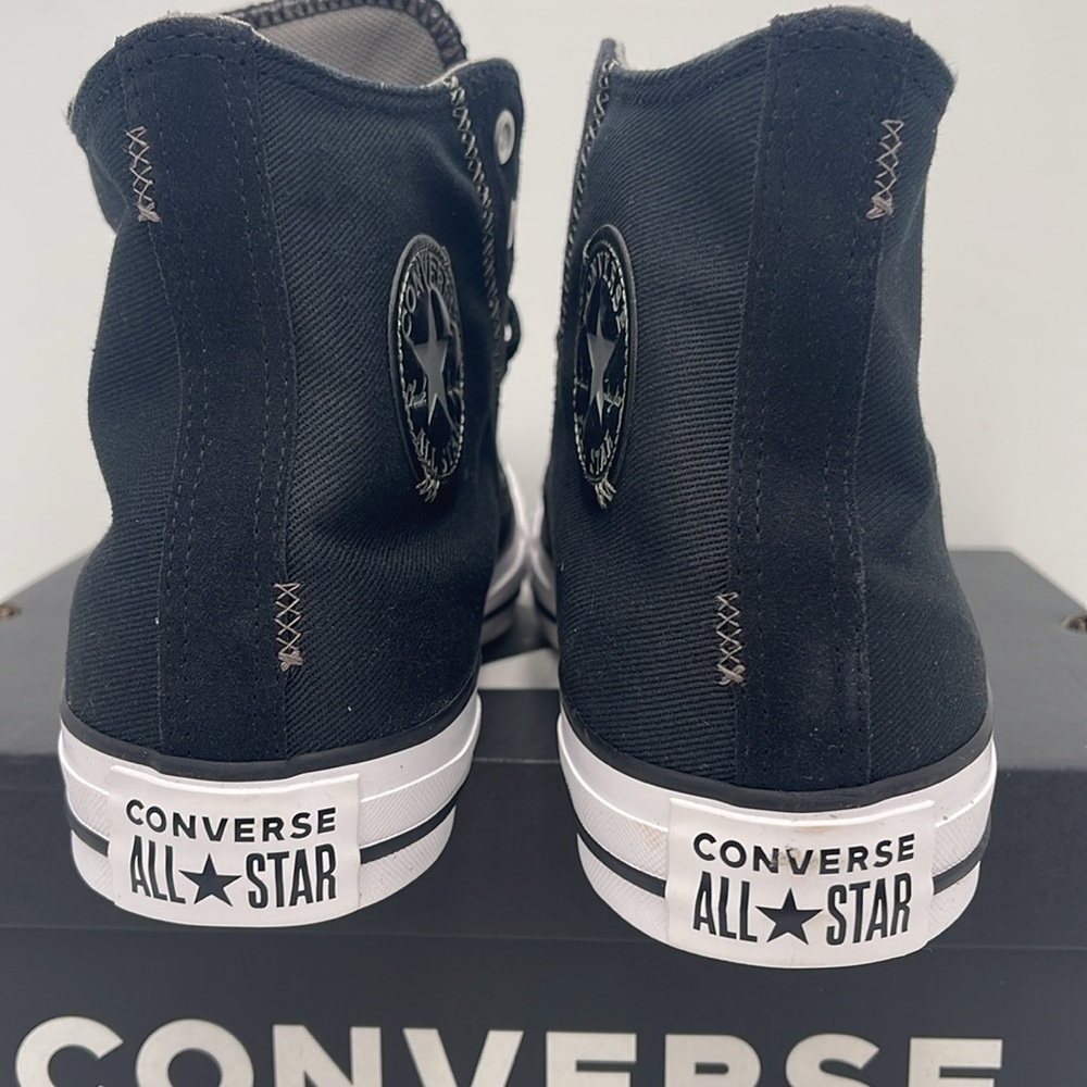 Converse Men’s Chuck Taylor All Star Mix Material 'Black' - A08186C Expeditedshi - Picture 13 of 16